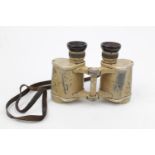WW2 German binoculars, marked CAG, Dienstglas, 6x30, 300141