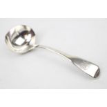 Good quality Fiddle pattern Silver Ladle, London, 1809, William Eley, William Fearn & William