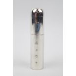 Silver Tubular Lipstick case with Birmingham hallmark (undistinguishable) 16g total weight