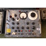 Military Test Set Oscillator CT 373 Serial No. 065 by W.K.C with Lid