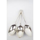 Pair of Silver Table spoons by Robert Pringle & Sons, London 1912 and another Silver Tablespoon 212g