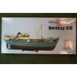 Billing Boats 'Nordkap 476' 1:50 Scale model kit of Yarmouth based diesel trawler suitable for radio