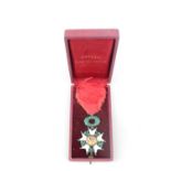 Original Legion d'honour silk ribbon boxed