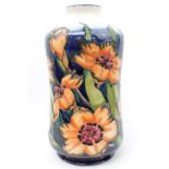 Moorcroft Spiroxia pattern Vase shape 98/11. Produced in 1998 in a limited edition 57 of 300,