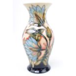 Moorcroft Samark and Lilly Vase. Designed by Debbie Hancock on the new 226/7 Shape in a Limited