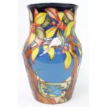 Rare Moorcroft Aquitaine 2003 Limited Edition Vase. A Large Bulbus Vase number 116 of 250 designed