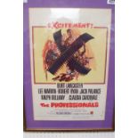 Framed Vintage Film Poster for The Professionals by Richard Brooks. 34 x 50cm