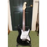 SX USA Standard Series Stratocaster style Electric Guitar with Canadian Maple neck and Chrome