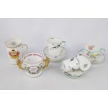 Collection of Queen Elizabeth II Commemorative ceramics to include Paragon 2 Handled loving Cup