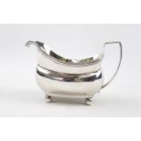 George III Silver Cream Jug on ball feet by Thomas James, London 1807. 120g total weight