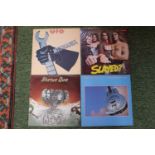 Large collection of Vinyl Records to include Elton John, Johnny Cash, Status Quo etc