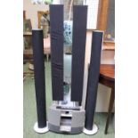 Bang & Olufsen Beolab 2000 Speaker system with 4 floor standing speakers and Base unit