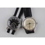 Benrus USA 1950s wristwatch and a Helma Pilots wristwatch C.1940 in good working order