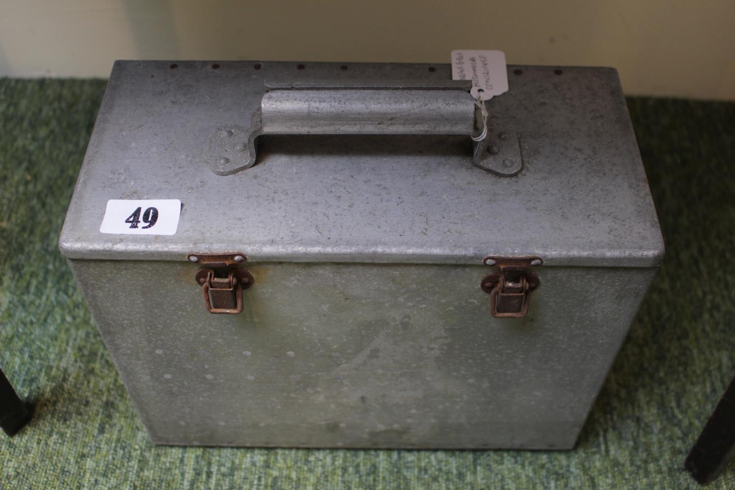 Andrew Brothers Mechanical Centrifuge in Galvanised case