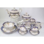 Fine Ridgway Early 19thC Tea Set 2/4063 (27 Pieces in total)