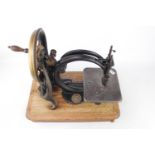 Wilcox & Gibbs Cat Back sewing machine serial number 208754 dated 1872