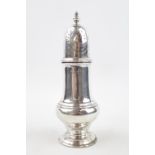 George V Silver Caster with Baluster finial London 1935 110g total weight