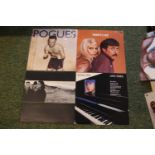 Large collection of Vinyl Records to include Dexy Midnight Runner, Nick Heywood, Paul Brett etc