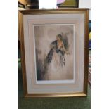 Sir William Russell Flint RA ROI 1880 -1969; Framed and mounted limited edition print of Nude with