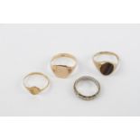 Collection of 9ct Gold rings 11g total weight