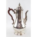 Good quality 20thC Silver Coffee Pot Birmingham 1969 by J B Chatterley & Sons Ltd. 947g total weight