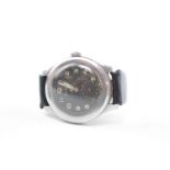 CYMA World War II military issued 'Dirty Dozen' stainless steel cased gentleman's mechanical