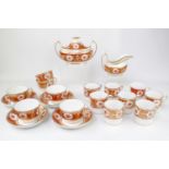 Early Spode Tea & Coffee Set C.1810 Pattern 878 (20 Pieces)