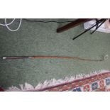 Good Quality Stagecoach Drivers Whip Birmingham 1900 with Leather grip by G & J Zair riding crop