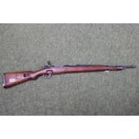 German Third Reich K98 1941 dated Rifle No.1546 with EU Deactivation cert. As purchased from the