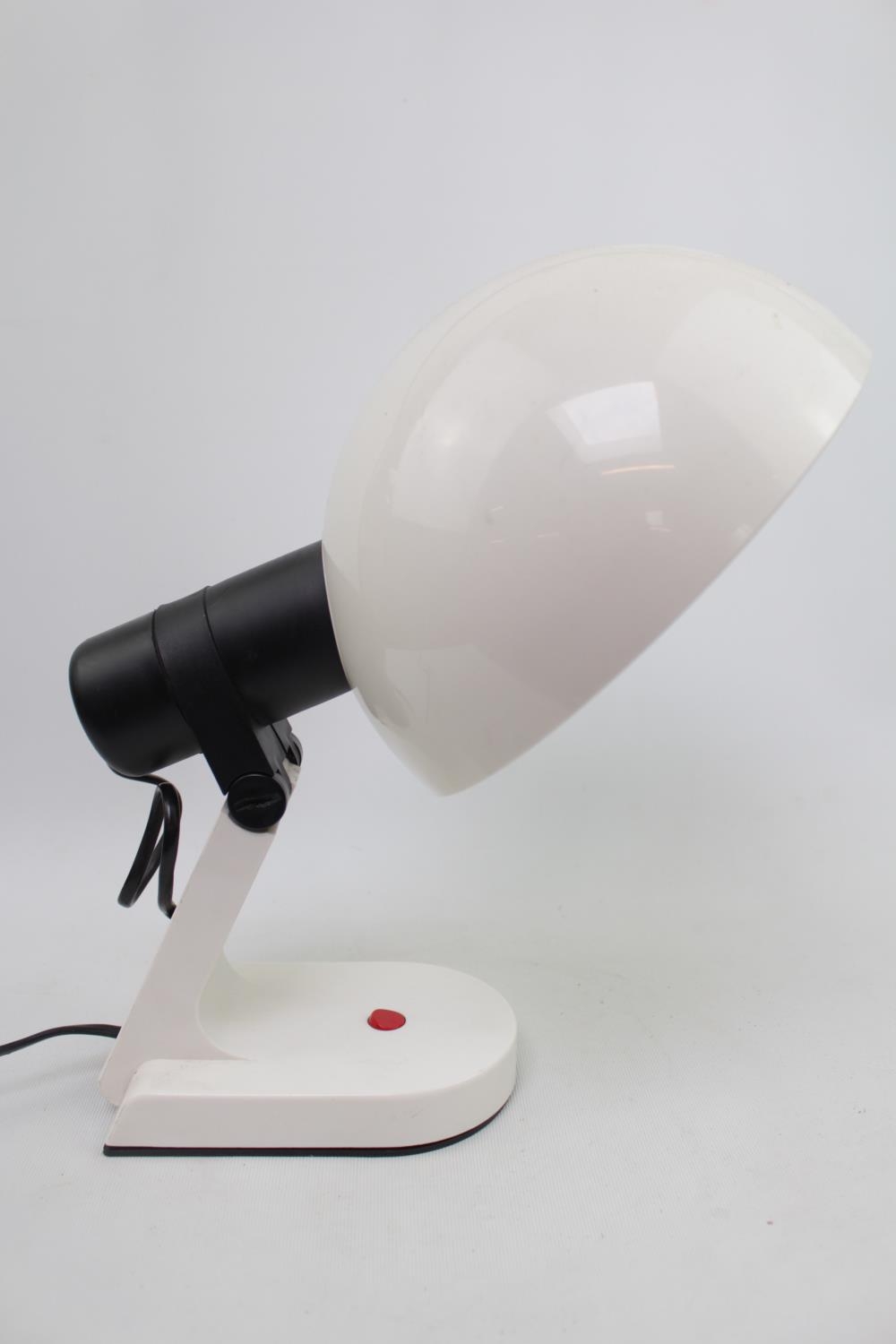 Mid-century adjustable Desk lamp of domed form by iGuzzini of Italy