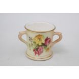 Royal Worcester Blush Ivory Miniature Tyg dated 1903