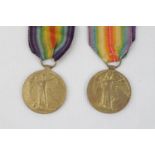 2 1914-19 Civilisation Medals for M2-204119 Pte T A Bonser ASC & 177674 GNR CW Ballett RA