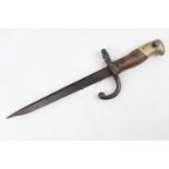 French Gras Trench Knife dated 1876, 57cm in Length
