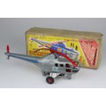 Vintage 1960's Tudor Rose Model Inner City Helicopter Service in Original Box. Vintage 1960's