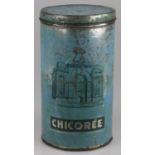 Large French Chicoree Tin Vosgina