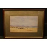 William Lionel Wylie RA 1851 - 1931; Original signed watercolour entitled Alicante. 14 x 25cm