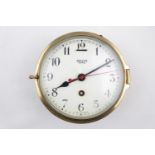 Brass Cased Smiths Astral Ships Clock. 17cm in Diameter