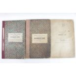 WW2 London Blitz Interest. Three occurrence log books for fire force station 34 Ealing. 11/08/40