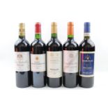 5 Bottles of Red wine to include Chateau Capbern Gasqueton 2012, La Croix de Pez Saint Esteohe