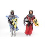 2 Realistic Medieval figures in costume