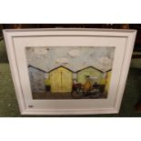 Sam Toft b.1964: 'Off for a Breakfast' Lithograph. 39 x 21cm not including margin or frame