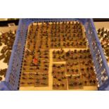 Collection of 25mm American Civil War 18th Tennessee Regiment figures inc. Riflemen, Mainly Infantry