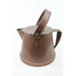 Copper Barge Kettle Bulpitt & Sons 1910 Birmingham. 37cm in Height