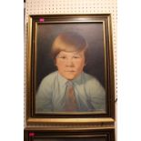 2 Framed Oil on board Portraits by Francis J Needham dated 1974. 32 x 42cm