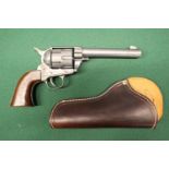 Colt 45 Cowboy gun and holster. Replica item with working action with dummy shells