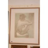 Richard Sell 'Nude Study' 4 of 55 signed and dated. 39 x 50cm