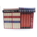 Collection of Folio books to include The History of the Decline and Fall of the Roman Empire, The