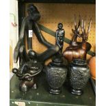 Various African figures
