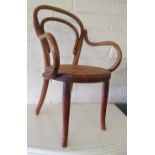 A small bentwood style chair