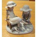 A Lladro figure Try This One No 5361 retired 1997 modelled by Regino Torrijos